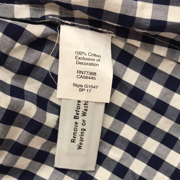 Madewell Smocked Gingham Off-the-Shoulder Top XL - Picture 14 of 15